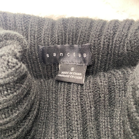 Sancuary Ribbed Knit Crop Sweater - Picture 3 of 3